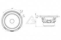 НЧ/СЧ-динамик Focal MW PS165FXE (HPVE1151), 1 шт - 4