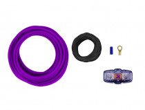 Комплект проводов FIVE AK-1.8 (1-кан усилителя 8AWG/Mini ANL 40A) - 3