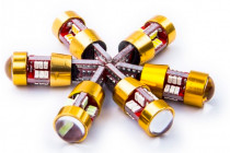 LED лампа (2шт) W5W(T10) 27SMD(2835) CAN BUS White в габар - 1
